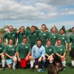 Bruce Gordon with his Irish Village Team